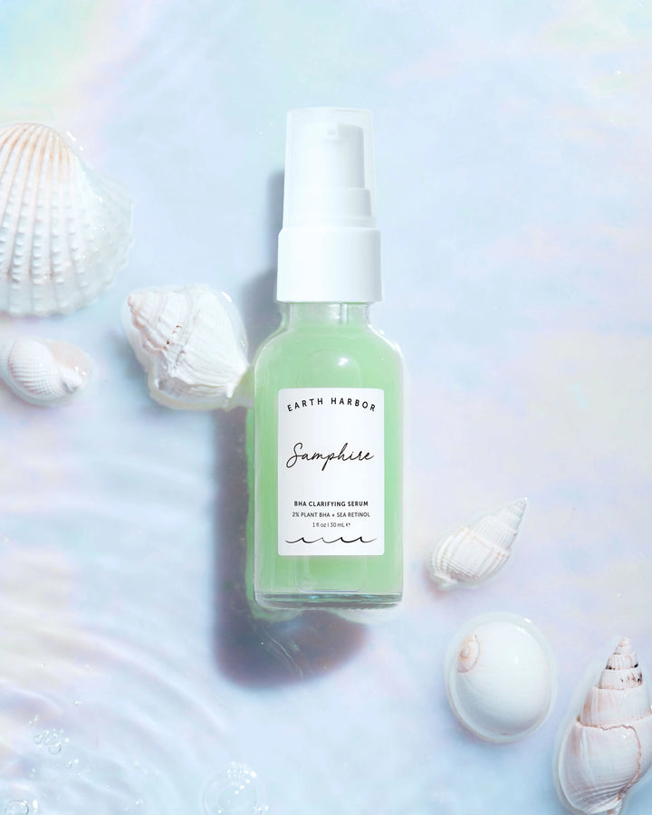 2% Plant Bha + Sea Retinol Samphire Clarifying Serum: