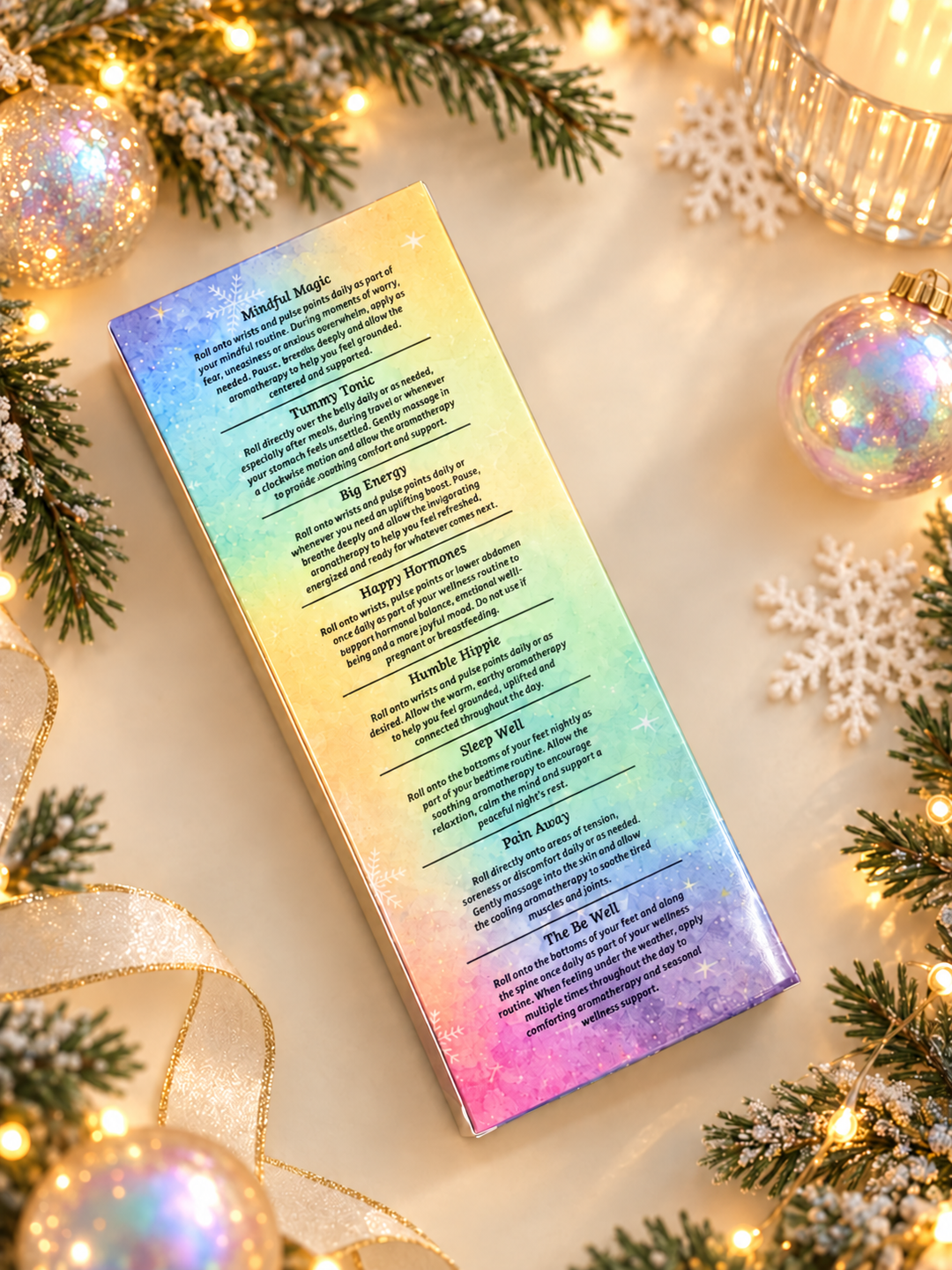 Mini roller holiday bundle by Be Well Co. (Ships in 2-3 Weeks)