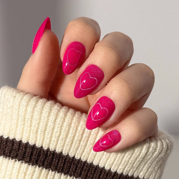 Press-On Glamnetic Nails - Text Me Back
