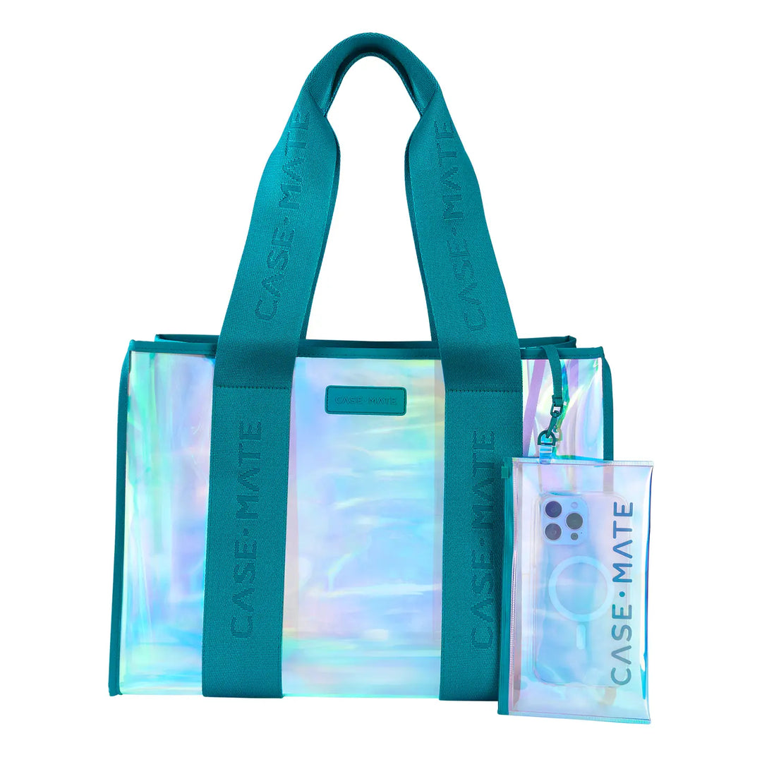 PREORDER: Jelly Tote & Phone Pouch - Blue Soap Bubble by Case-Mate (Ships in 2-3 Weeks)