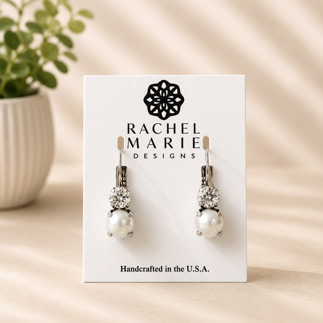 JULY PREORDER: SARAH EARRING by Rachel Marie Designs (Ships in 2-3 Weeks)