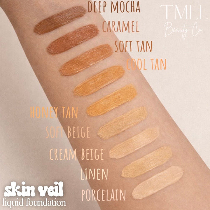 Skin Veil Luxury Full Coverage Foundation + Bonus MINI Bottle (Christmas in July: Ships in 2-3 Weeks)