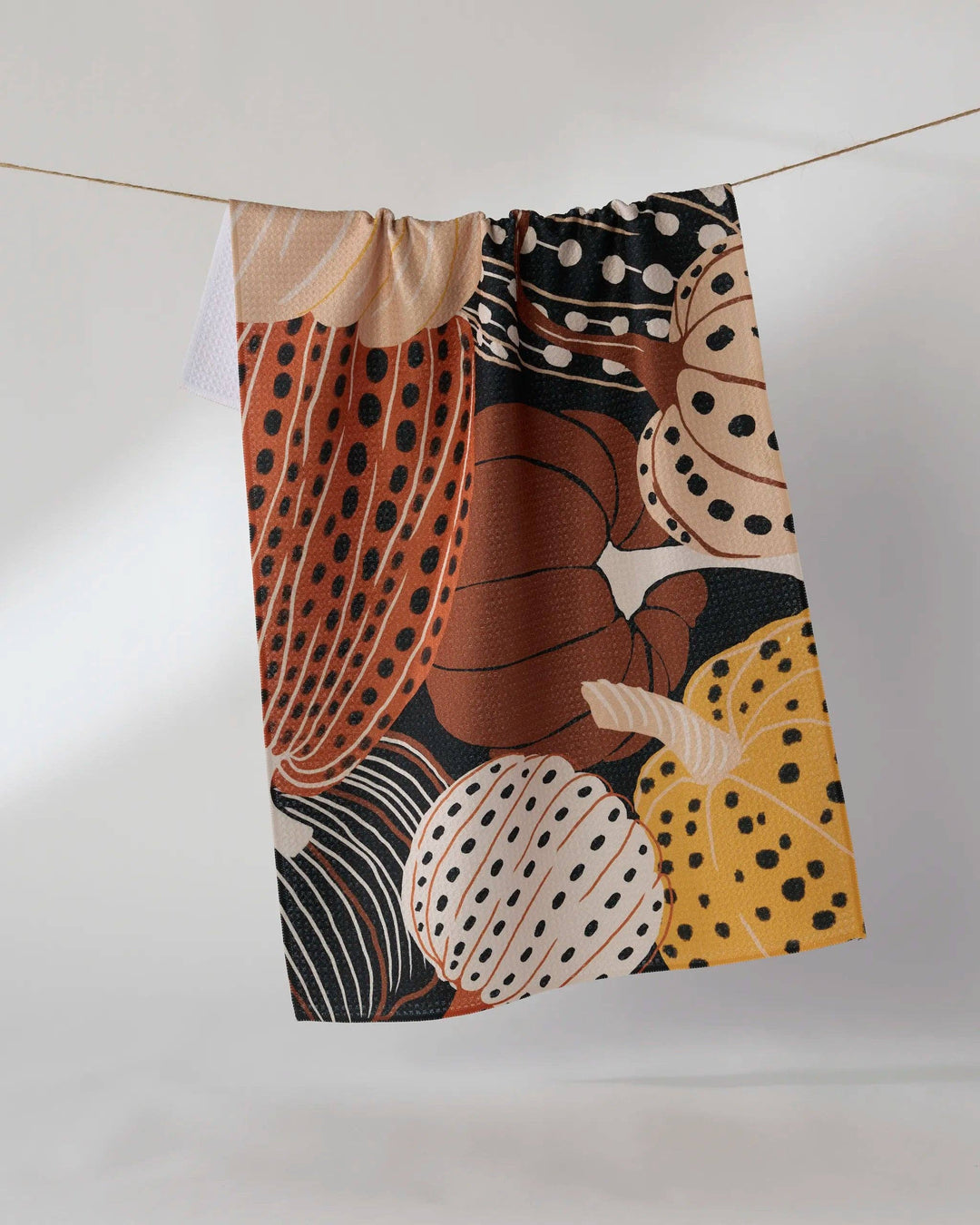 Painted Patch Tea Towel by Geometry