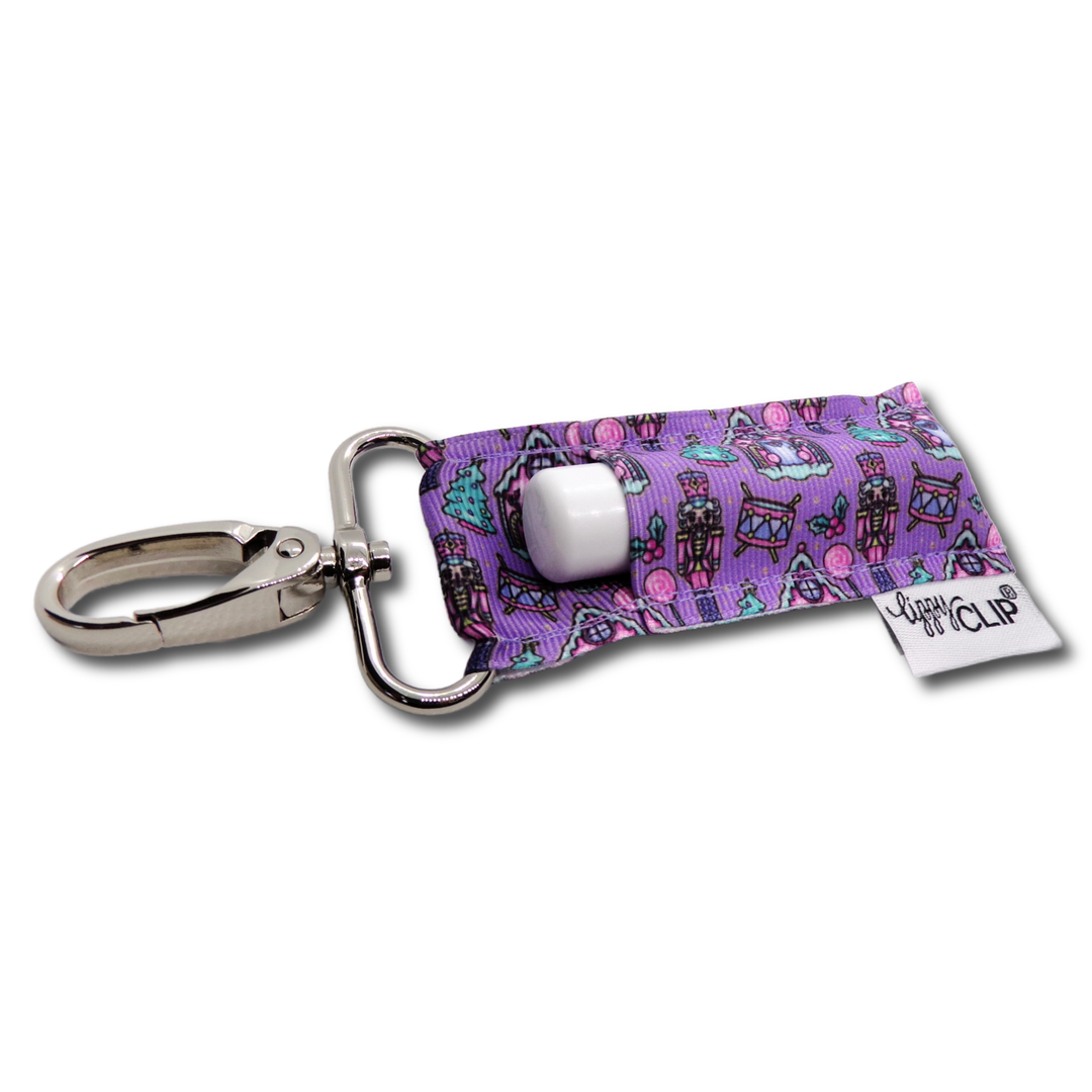 Nutcrackers and Sugarplums LippyClip® Lip Balm Holder (PREORDER: Ships in 2-3 Weeks)