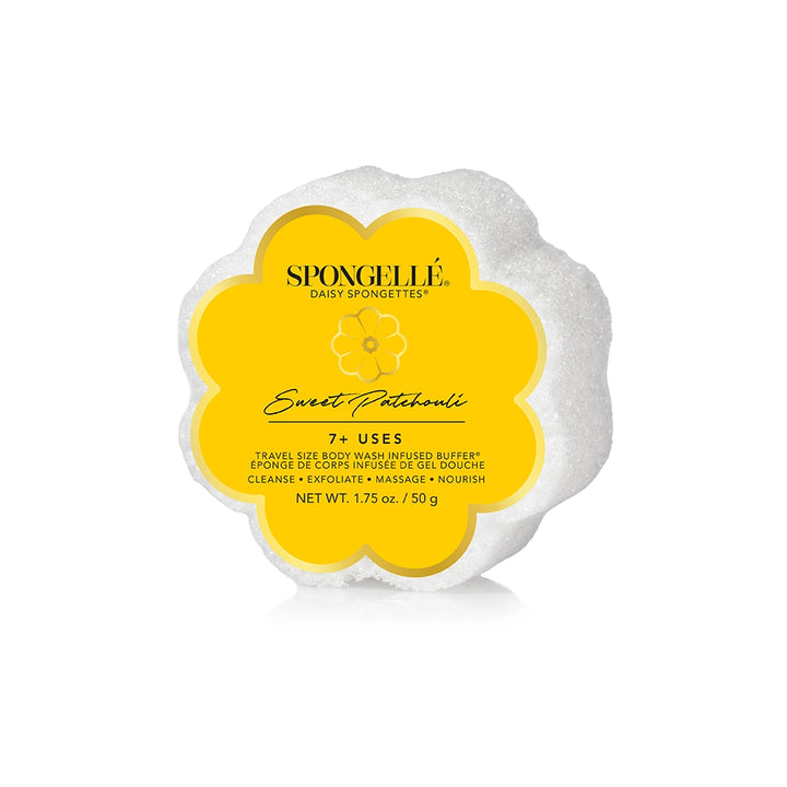 Daisy Travel Body Wash Buffer - Sweet Patchouli