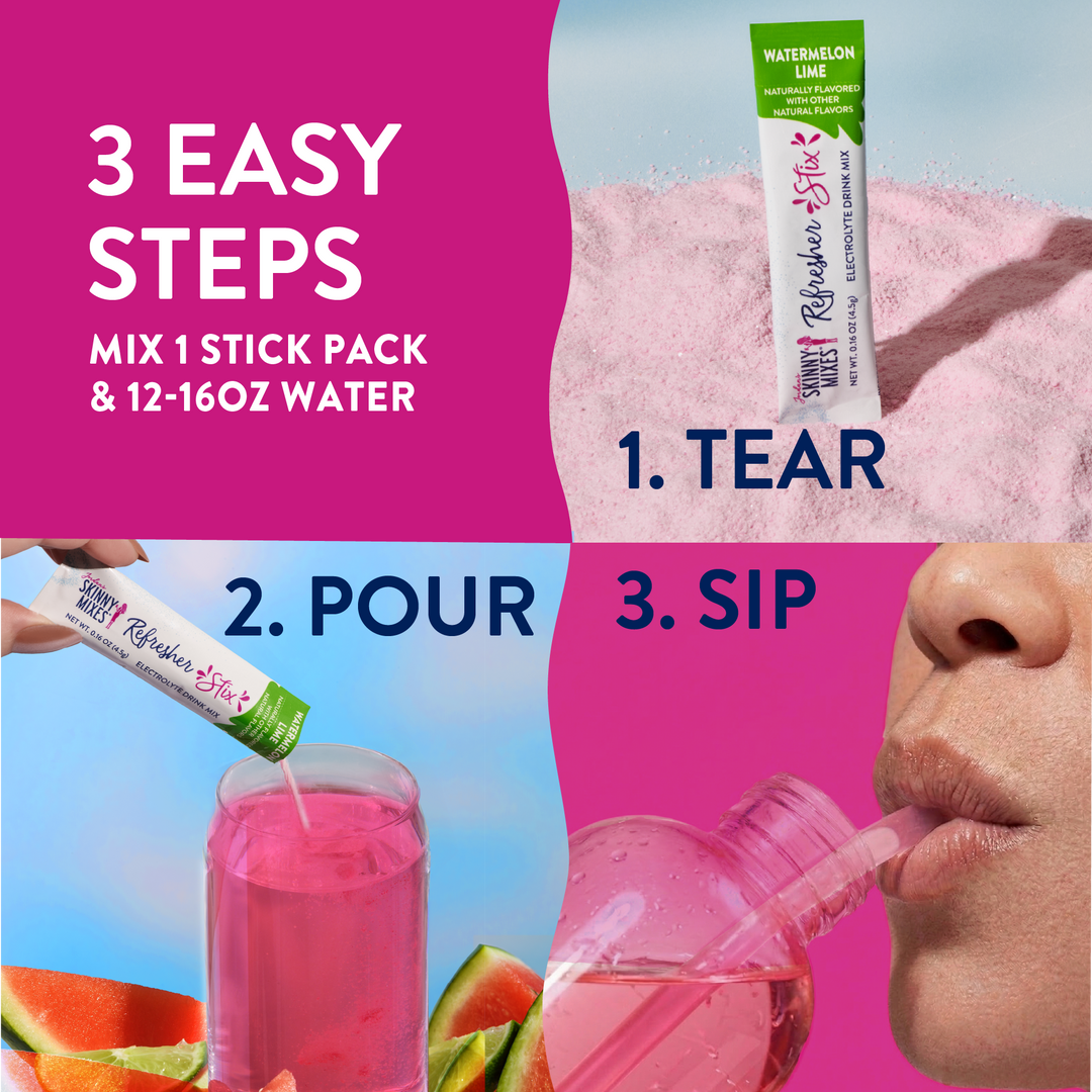 Refresher Stix Drink Mix 16 ct - Watermelon Lime
