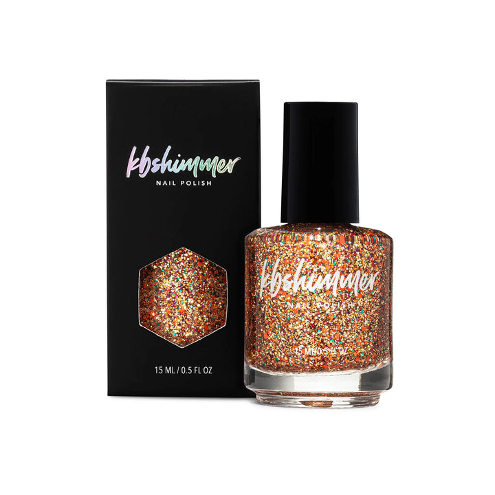 It’s Crunch Time Glitter Nail Polish
