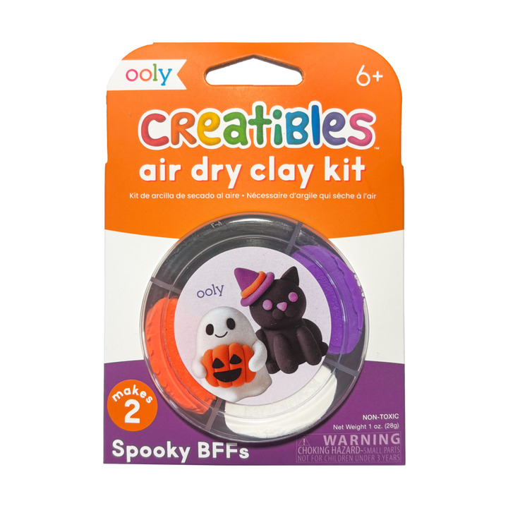 Creatibles Air Dry Clay Kit - Spooky BFFs