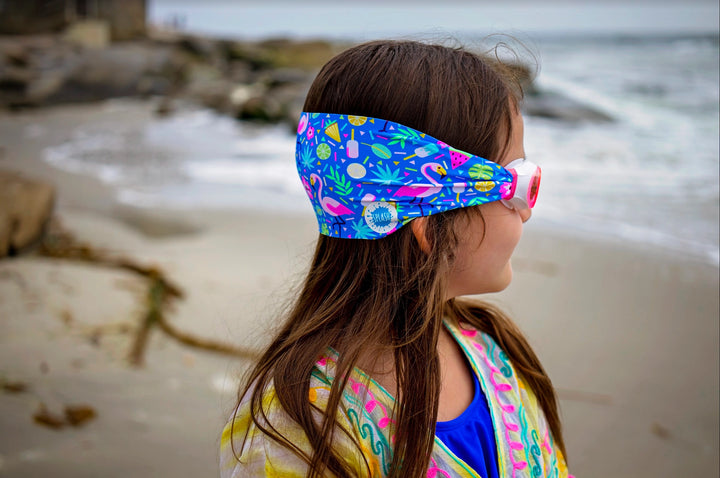 'Flamingo Pop' Swim Goggles