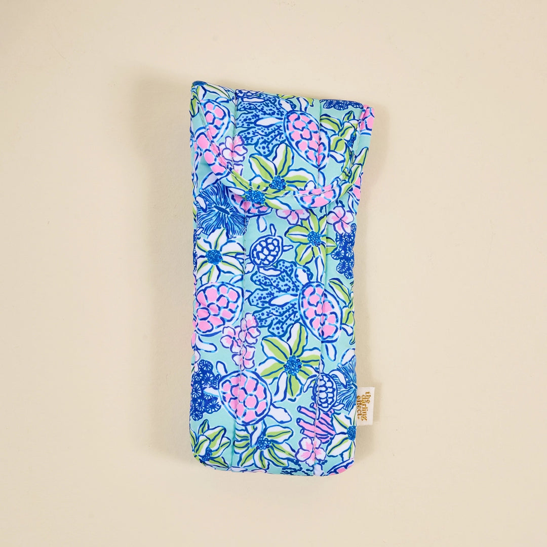 Puffy Sunglasses Case - Coastal Cove by The Darling Effect