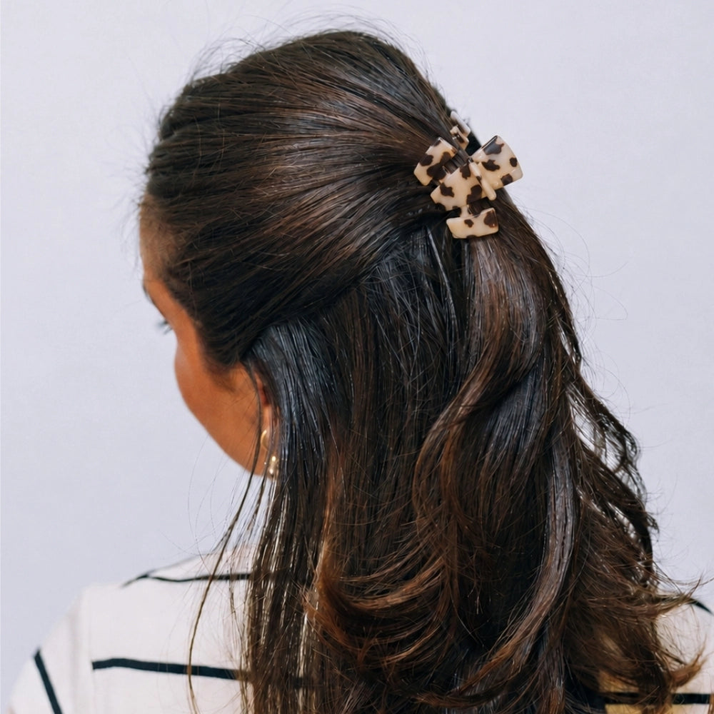 Petite Teleties Claw Clip -  Blonde Tortoise