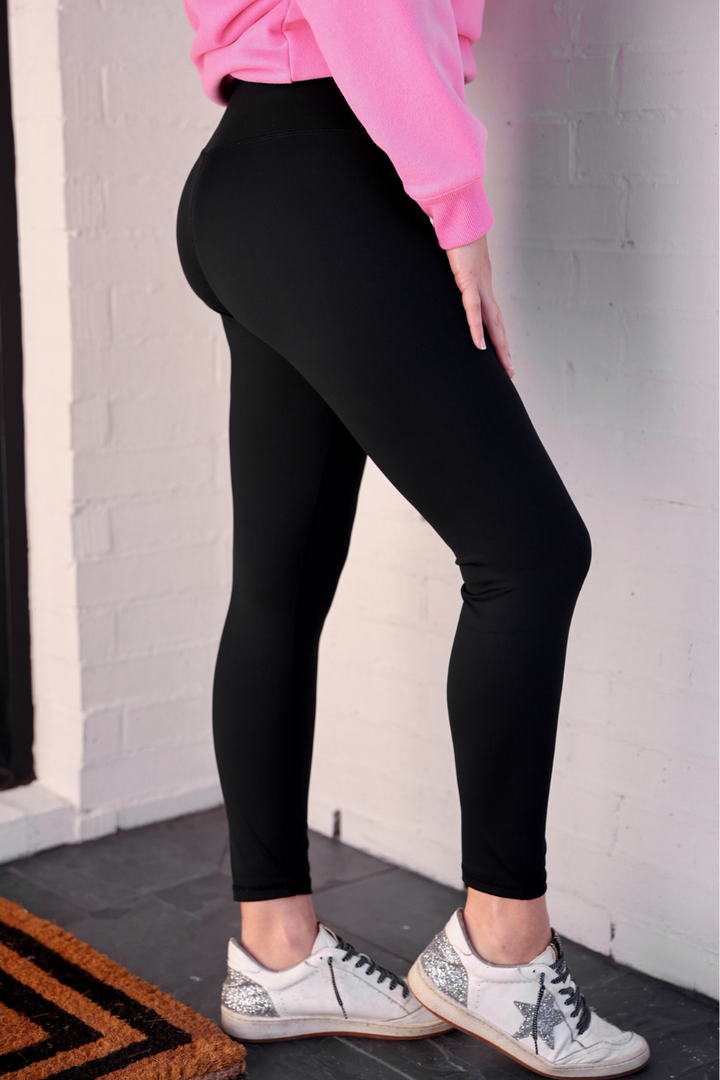 Compression Leggings- Black By Jess Lea