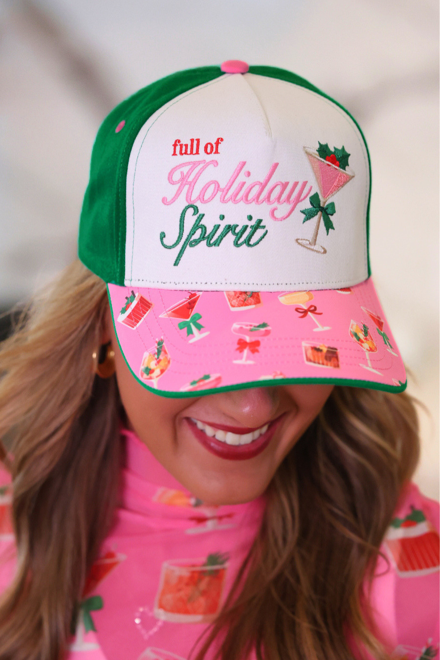 Full of Holiday Spirit Hat by Jess Lea (PREORDER: Ships in October)