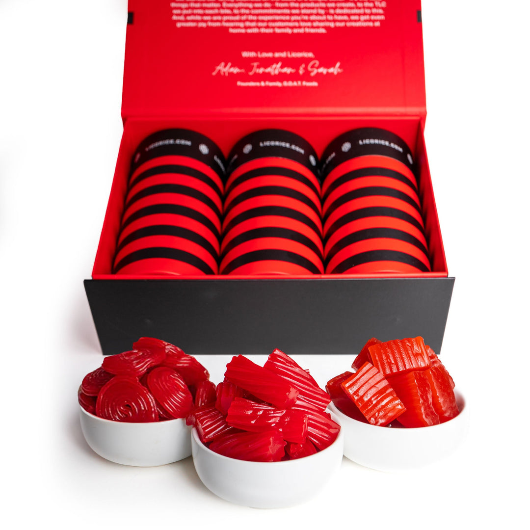 Red Licorice Lover Gift Box - Treats Live