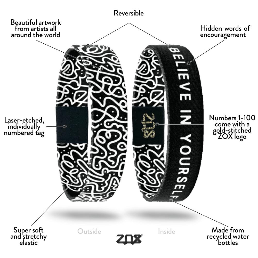 Believe In Yourself Interactive  Bracelet by ZOX