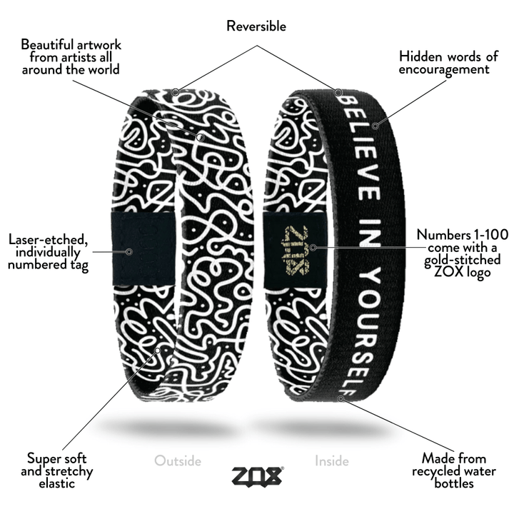 Believe In Yourself Interactive  Bracelet by ZOX
