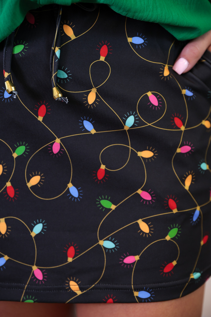 Christmas Lights Skort by Jess Lea