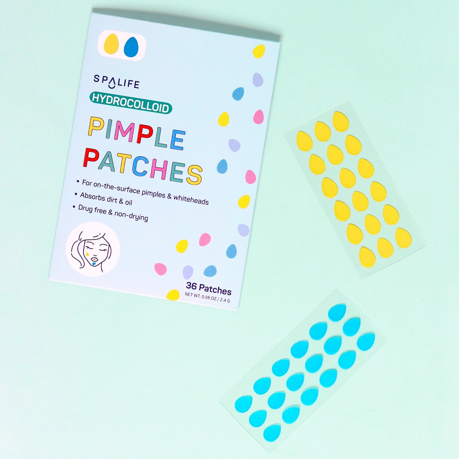 Hydrocolloid Pimple Patches - Easter Eggs