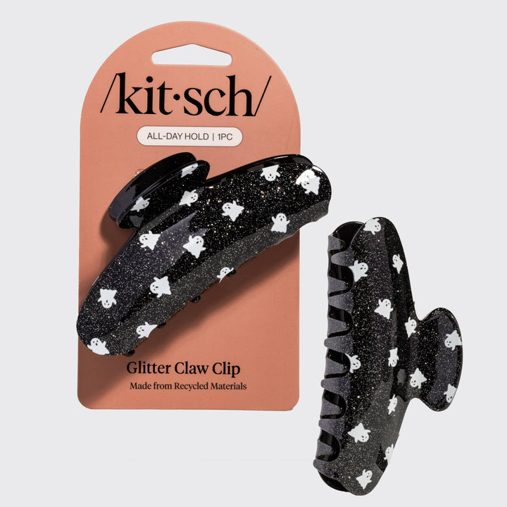 Glitter Claw Clip - Ghosts