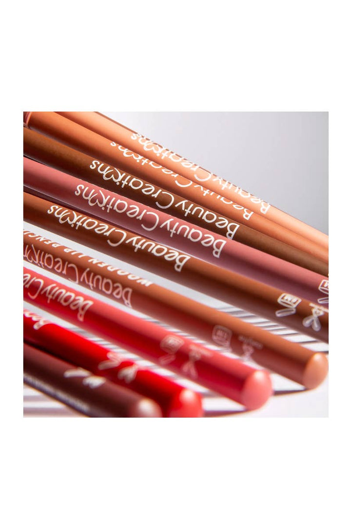 Beauty Creations 12-Piece Wooden Lip Pencil Set (Ready To Ship)