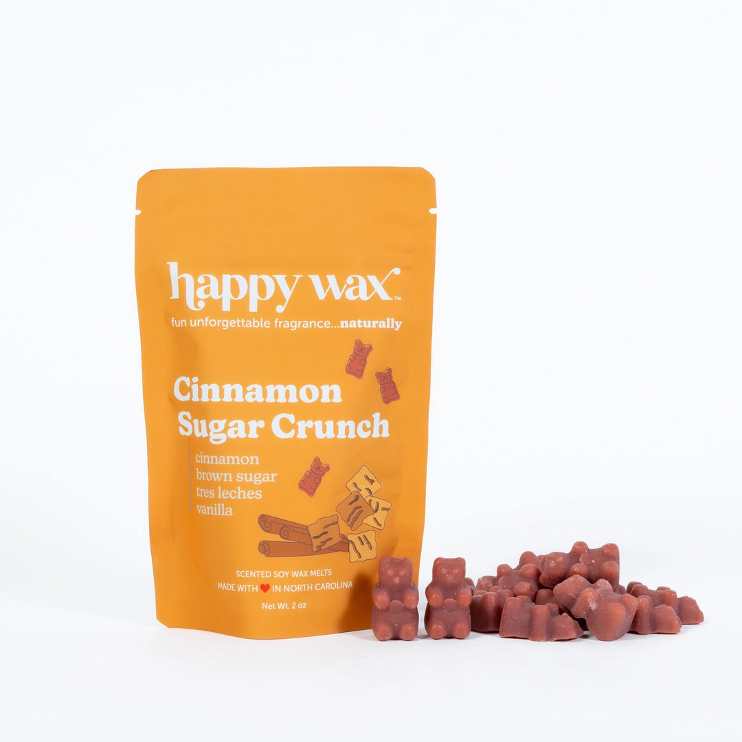 Cinnamon Sugar Crunch Happy Wax Soy Melts 2 Oz Bag