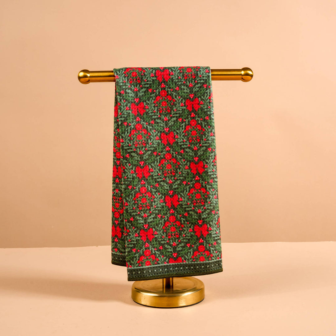 Holiday Waffle Tea Towel - A Merry Moment by The Darling Effect