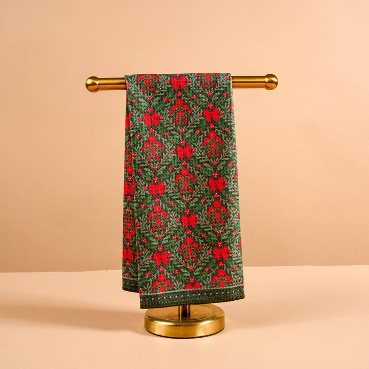 Holiday Waffle Tea Towel - A Merry Moment by The Darling Effect