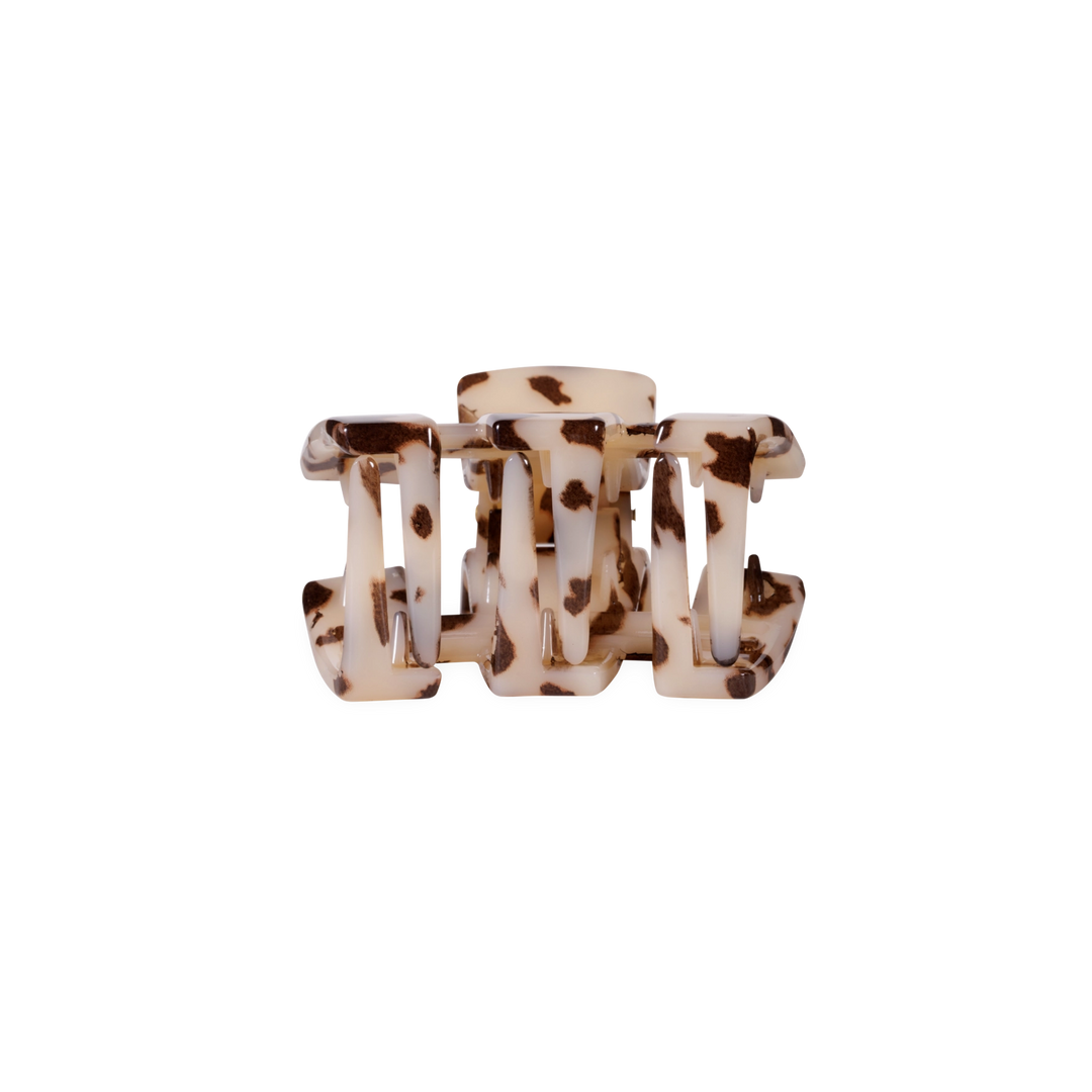 Petite Teleties Claw Clip -  Blonde Tortoise