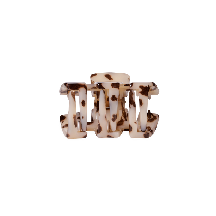 Petite Teleties Claw Clip -  Blonde Tortoise