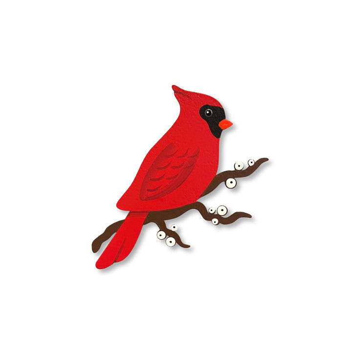Cardinal on Berry Branch Magnet by Roeda