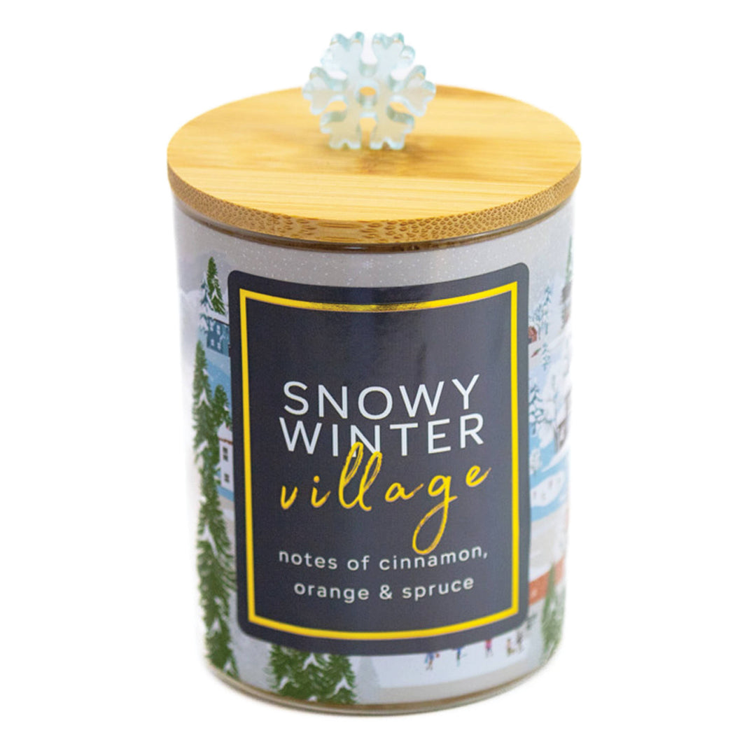 Snowy Winter Village 10oz Candle