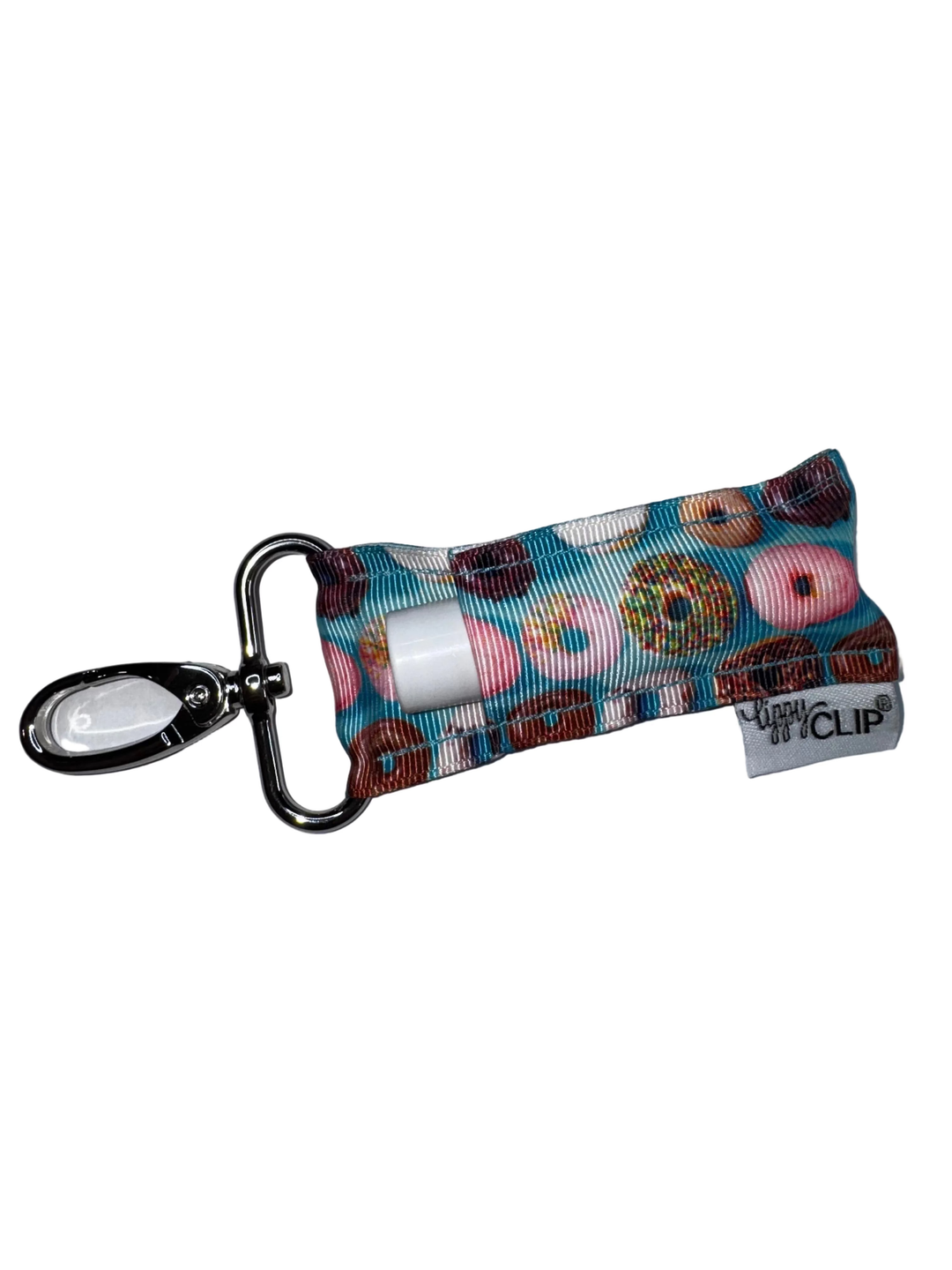 Donuts on Blue LippyClip® Lip Balm Holder (PREORDER: Ships in 2-3 Weeks)