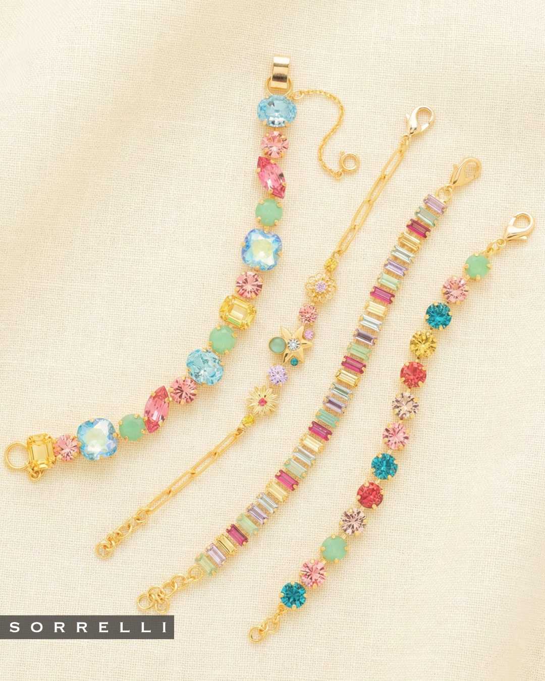 Sienna Tennis Bracelet - Vibrant by Sorrelli