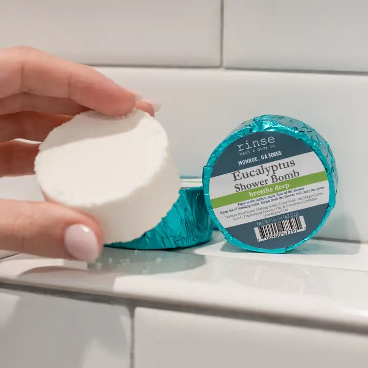 Essential Oil Shower Bomb - Multiple Scents Available by Rinse