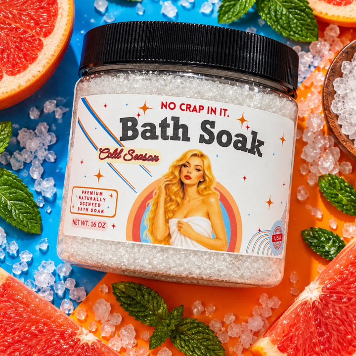 Cold Season Bath Soak By No Crap In It (Ships in 2-3 Weeks)