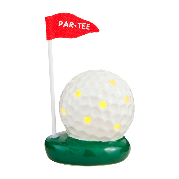 Golf Ball Light-Up Sitter by Mud Pie