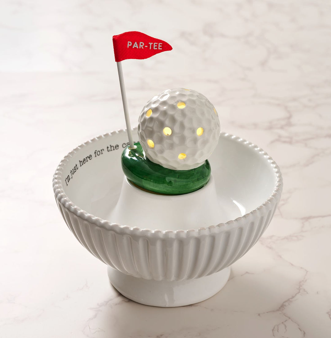 Golf Ball Light-Up Sitter by Mud Pie