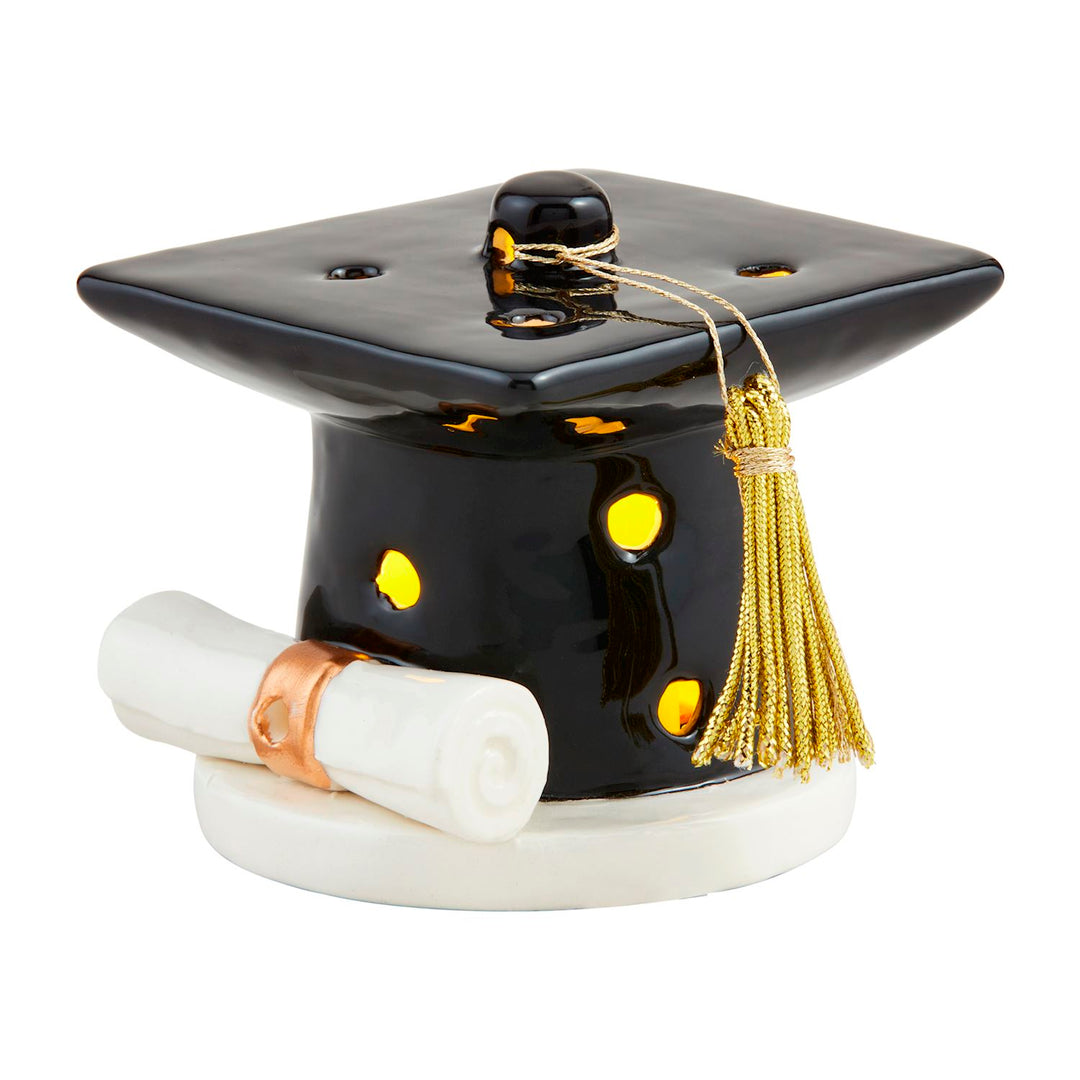 Graduation Light-Up Sitter by Mud Pie