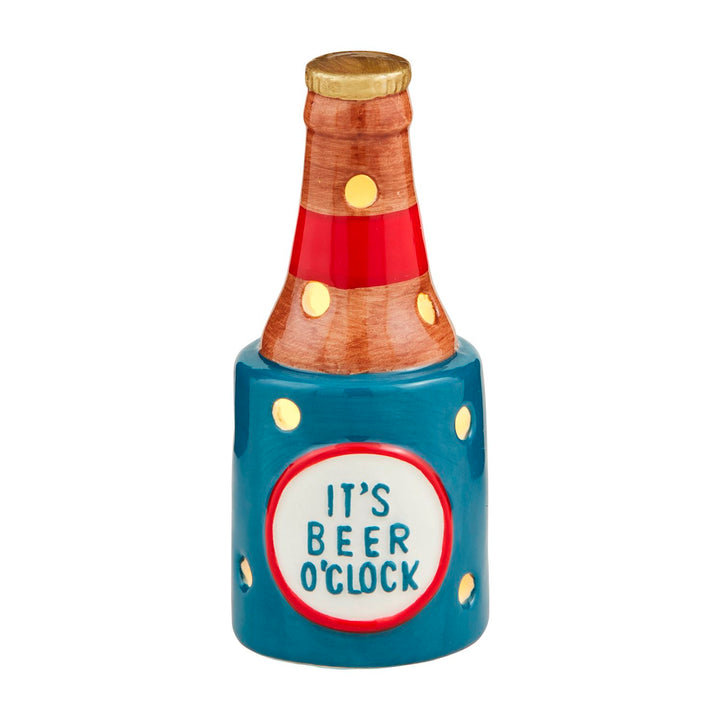 Beer Can Hugger Light-Up Sitter by Mud Pie