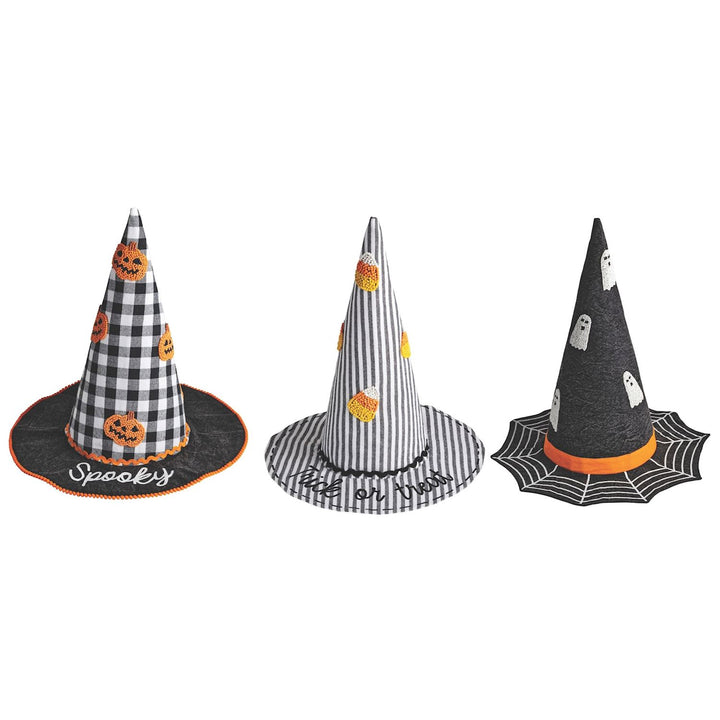 Beaded Witch Hat Sitters by Mud Pie