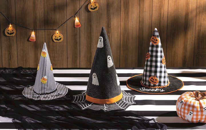 Beaded Witch Hat Sitters by Mud Pie