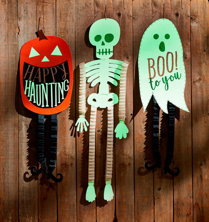 Halloween Dangle Leg Hangers by Mud Pie