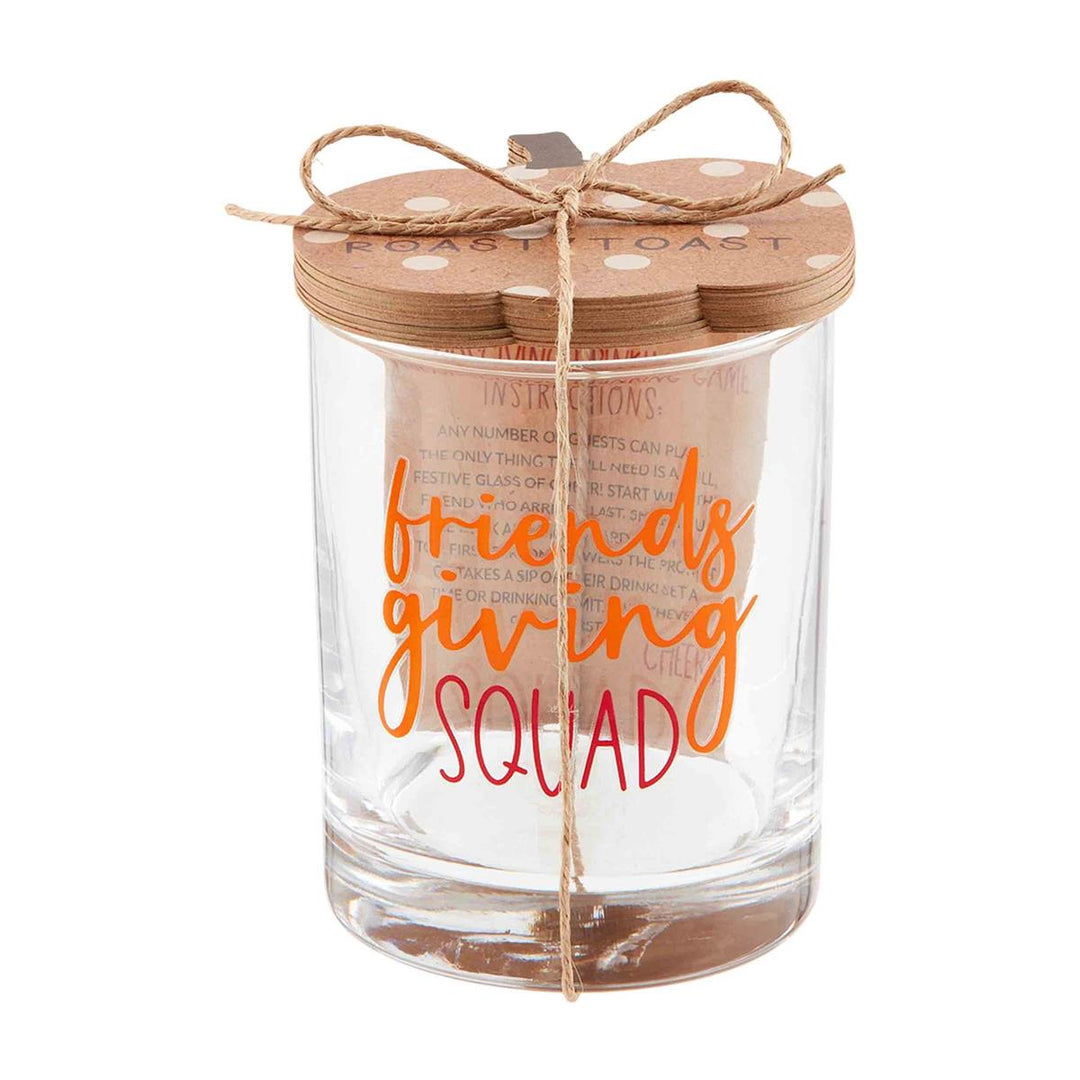 Friendsgiving Drinking Game Sets by Mud Pie