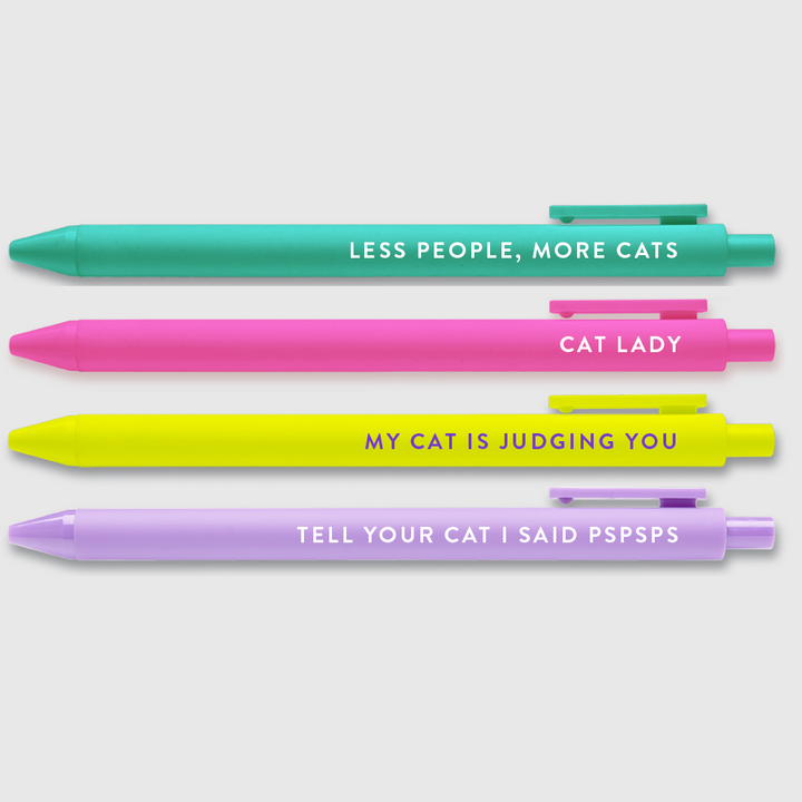 Cat Lovers Pen Set