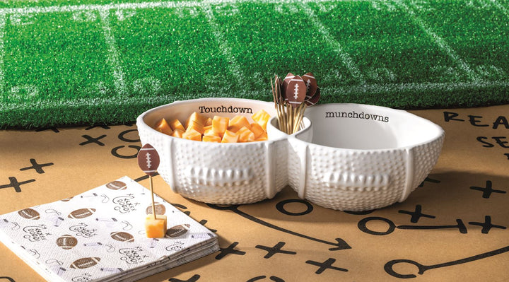 Football Toothpick Serving Set by Mud Pie