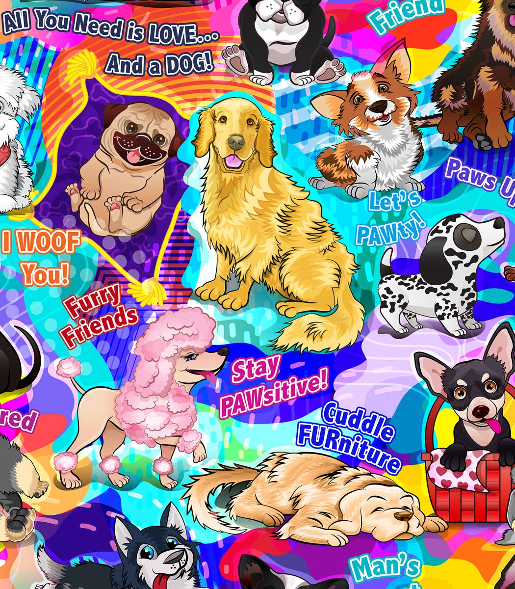 Furry Friends Dog Party Gift Bag