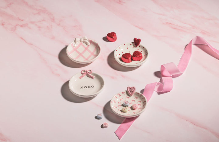 Valentine's Tidbit Dishes by Mud Pie