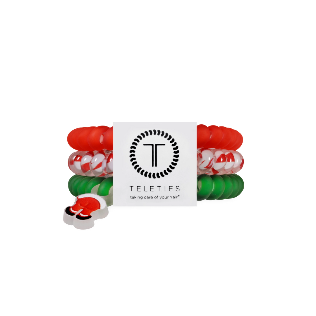 Teleties Hair Tie - Small Band Pack of 3 - Claus I Said So