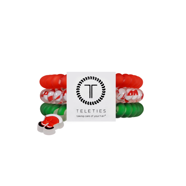 Teleties Hair Tie - Small Band Pack of 3 - Claus I Said So