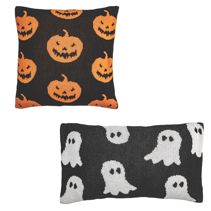 Halloween Knit Pillow by Mud Pie